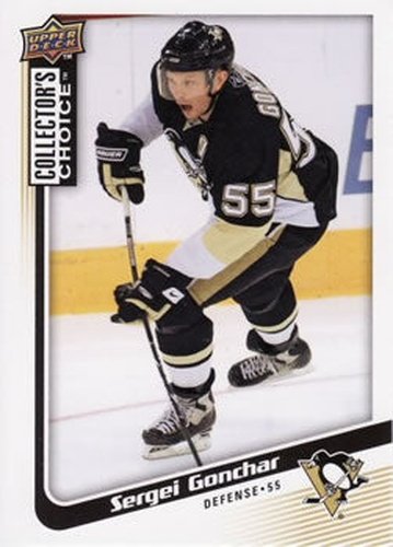 #191 Sergei Gonchar - Pittsburgh Penguins - 2009-10 Collector's Choice Hockey