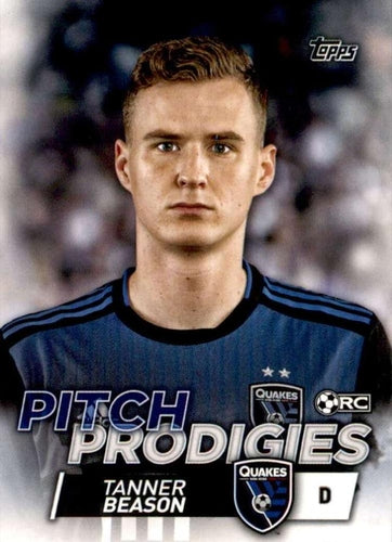 #191 Tanner Beason - San Jose Earthquakes - 2020 Topps MLS Soccer