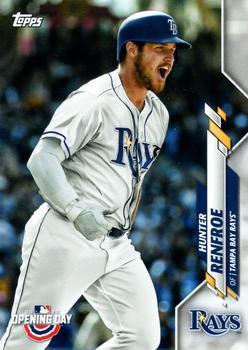 #191 Hunter Renfroe - Tampa Bay Rays - 2020 Topps Opening Day Baseball