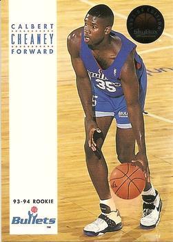#191 Calbert Cheaney - Washington Bullets - 1993-94 SkyBox Premium Basketball
