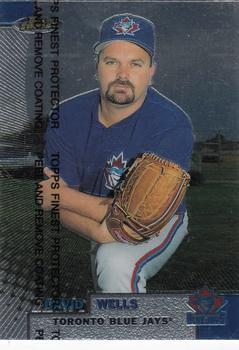#191 David Wells - Toronto Blue Jays - 1999 Finest Baseball