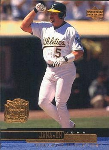 #191 John Jaha - Oakland Athletics - 2000 Upper Deck Baseball