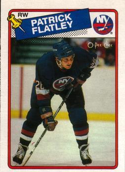 #191 Patrick Flatley - New York Islanders - 1988-89 O-Pee-Chee Hockey