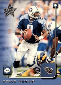 #191 Steve McNair - Tennessee Titans - 1999 Leaf Rookies & Stars Football
