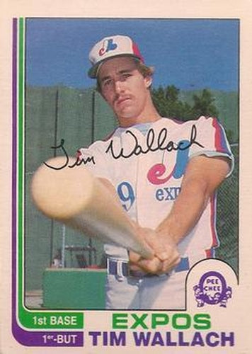 #191 Tim Wallach - Montreal Expos - 1982 O-Pee-Chee Baseball