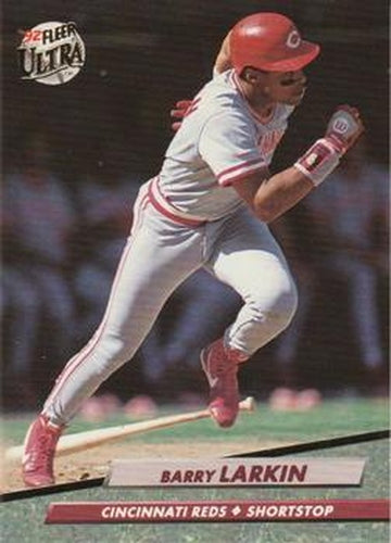 #191 Barry Larkin - Cincinnati Reds - 1992 Ultra Baseball
