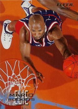 #191 Mario Elie - Houston Rockets - 1996-97 Fleer Basketball
