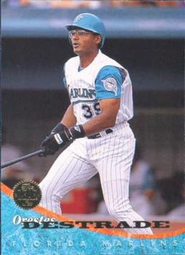 #191 Orestes Destrade - Florida Marlins - 1994 Leaf Baseball