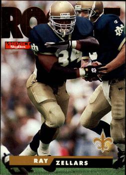 #192 Ray Zellars - New Orleans Saints - 1995 SkyBox Impact Football