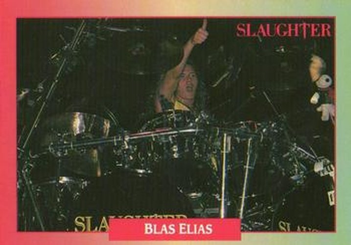 #192 Blas Elias - 1991 Brockum Rock Cards