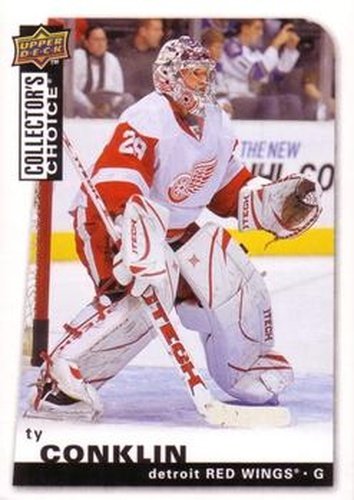 #192 Ty Conklin - Detroit Red Wings - 2008-09 Collector's Choice Hockey