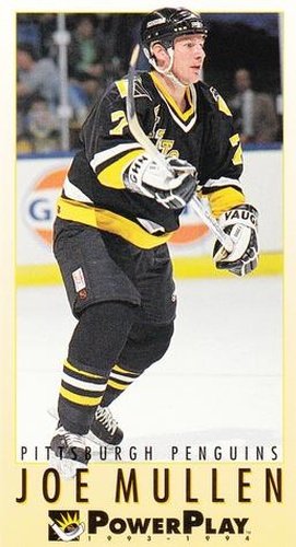 #192 Joe Mullen - Pittsburgh Penguins - 1993-94 Fleer PowerPlay Hockey