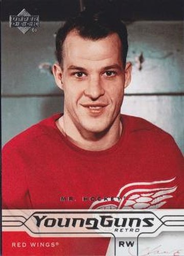 #192 Gordie Howe - Detroit Red Wings - 2004-05 Upper Deck Hockey