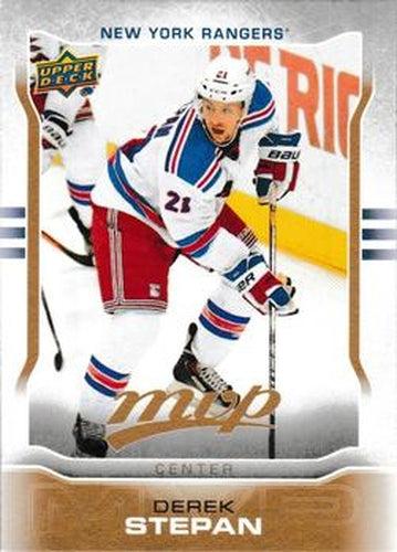 #192 Derek Stepan - New York Rangers - 2014-15 Upper Deck MVP Hockey