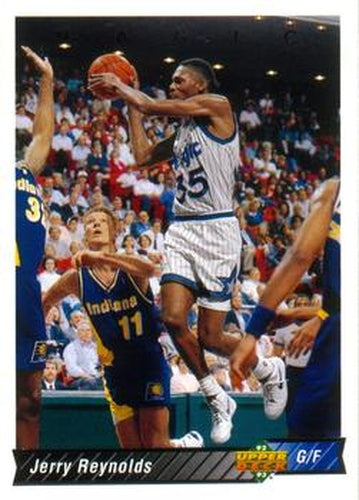#192 Jerry Reynolds - Orlando Magic - 1992-93 Upper Deck Basketball