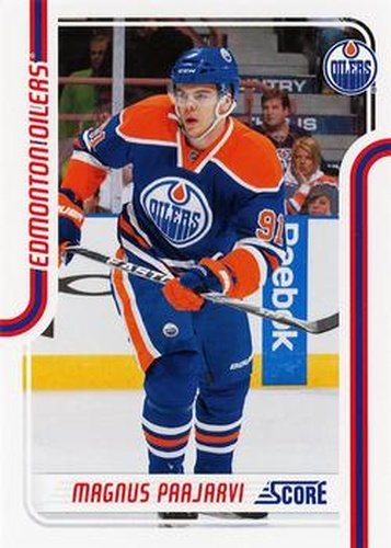 #192 Magnus Paajarvi - Edmonton Oilers - 2011-12 Score Hockey