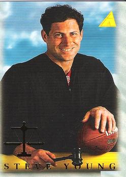 #192 Steve Young - San Francisco 49ers - 1995 Pinnacle Football