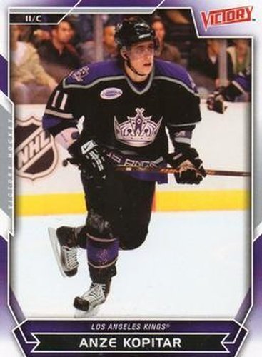 #192 Anze Kopitar - Los Angeles Kings - 2007-08 Upper Deck Victory Hockey