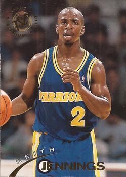 #192 Keith Jennings - Golden State Warriors - 1994-95 Stadium Club Basketball