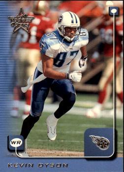 #192 Kevin Dyson - Tennessee Titans - 1999 Leaf Rookies & Stars Football