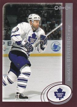 #192 Mikael Renberg - Toronto Maple Leafs - 2002-03 O-Pee-Chee Hockey