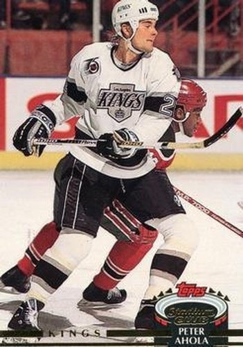 #192 Peter Ahola - Los Angeles Kings - 1992-93 Stadium Club Hockey