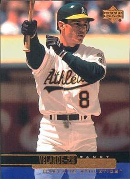 #192 Randy Velarde - Oakland Athletics - 2000 Upper Deck Baseball