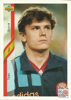 #192 Toni - Spain - 1994 Upper Deck World Cup Contenders English/Spanish Soccer