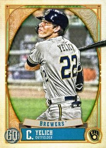 #192 Christian Yelich - Milwaukee Brewers - 2021 Topps Gypsy Queen Baseball