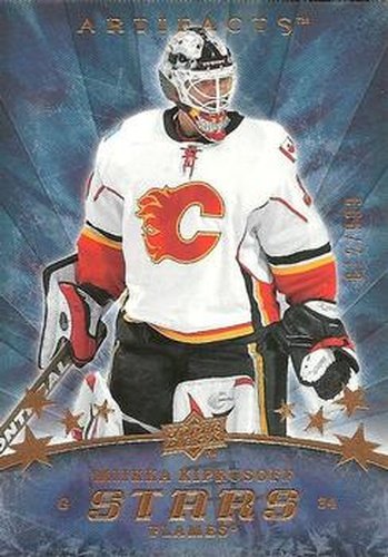 #192 Miikka Kiprusoff - Calgary Flames - 2008-09 Upper Deck Artifacts Hockey