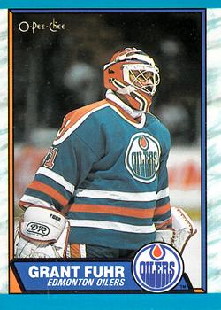 #192 Grant Fuhr - Edmonton Oilers - 1989-90 O-Pee-Chee Hockey