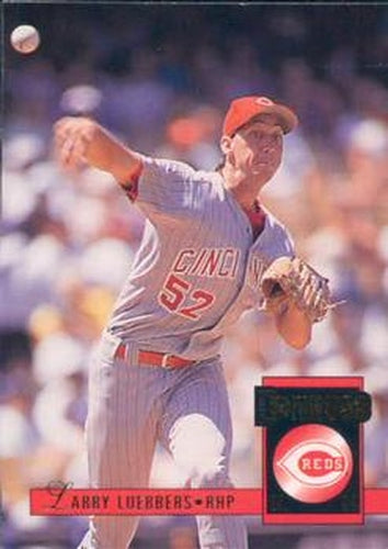 #192 Larry Luebbers - Cincinnati Reds - 1994 Donruss Baseball
