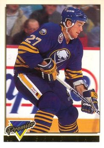 #192 Brad May - Buffalo Sabres - 1993-94 O-Pee-Chee Premier Hockey - Gold