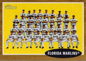 #192 Florida Marlins - Florida Marlins - 2011 Topps Heritage Baseball