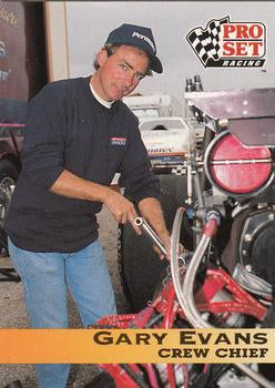 #192 Gary Evans - 1992 Pro Set NHRA Racing