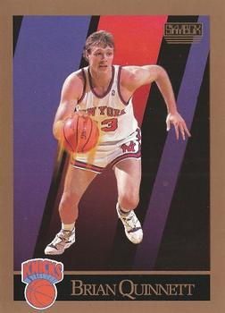 #192 Brian Quinnett - New York Knicks - 1990-91 SkyBox Basketball