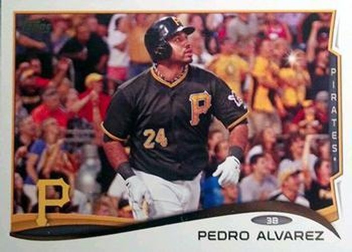 #192b Pedro Alvarez - Pittsburgh Pirates - 2014 Topps Baseball