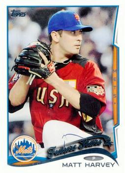 #192c Matt Harvey - New York Mets - 2014 Topps Baseball