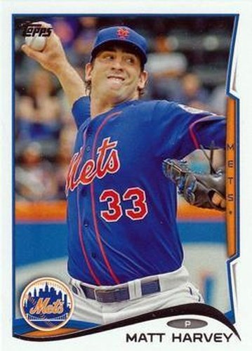 #192d Matt Harvey - New York Mets - 2014 Topps Baseball
