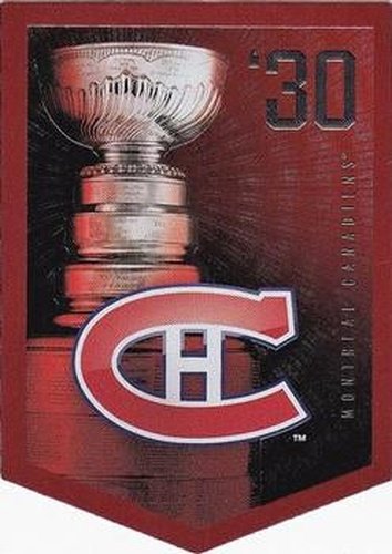 #1930 Montreal Canadiens - 2012 Panini Molson Stanley Cup Collection Hockey