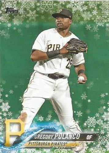 #HMW193 Gregory Polanco - Pittsburgh Pirates - 2018 Topps Holiday Baseball