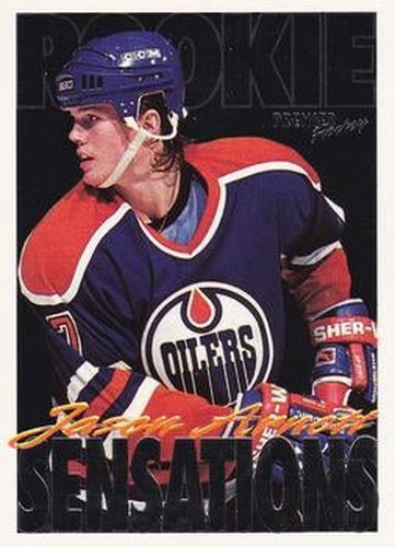 #193 Jason Arnott - Edmonton Oilers - 1994-95 O-Pee-Chee Premier Hockey