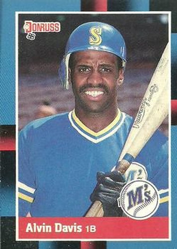 #193 Alvin Davis - Seattle Mariners - 1988 Donruss Baseball