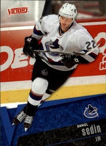 #193 Daniel Sedin - Vancouver Canucks - 2003-04 Upper Deck Victory Hockey