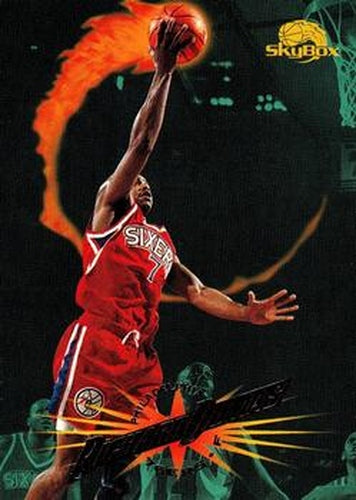 #193 Richard Dumas - Philadelphia 76ers - 1995-96 SkyBox Premium Basketball