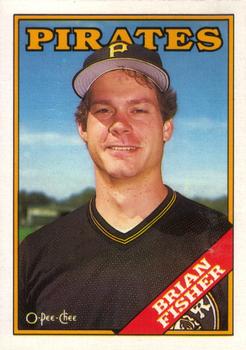 #193 Brian Fisher - Pittsburgh Pirates - 1988 O-Pee-Chee Baseball