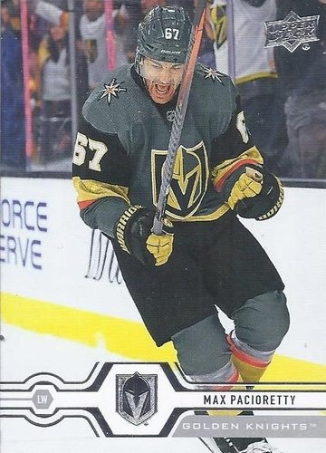 #193 Max Pacioretty - Vegas Golden Knights - 2019-20 Upper Deck Hockey