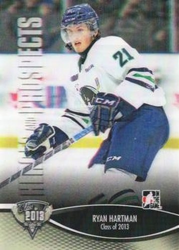 #193 Ryan Hartman - Plymouth Whalers - 2012-13 In The Game Heroes and Prospects Hockey
