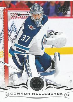 #193 Connor Hellebuyck - Winnipeg Jets - 2018-19 Upper Deck Hockey