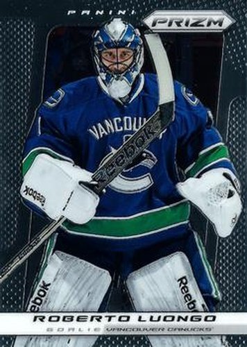 #193 Roberto Luongo - Vancouver Canucks - 2013-14 Panini Prizm Hockey